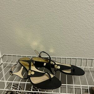 Black Strappy Sandals